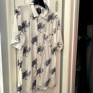Vans Button Down Shirt Adult Small